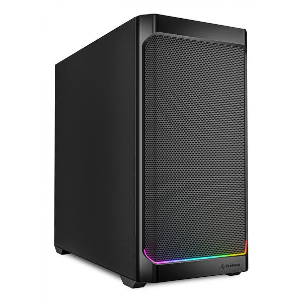 Sharkoon MK4 RGB Strip Micro Tower Nero (MK4 Black mATX [schwarz])