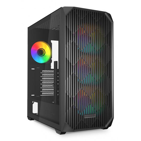 Sharkoon AK3 RGB Midi Tower Nero (AK3 RGB Black ATX [schwarz])