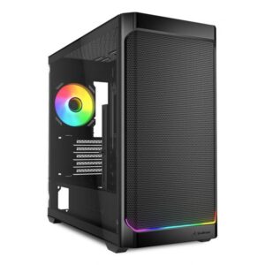 Sharkoon MK4W RGB Strip Micro Tower Nero (MK4 RGB Black mATX [schwarz])