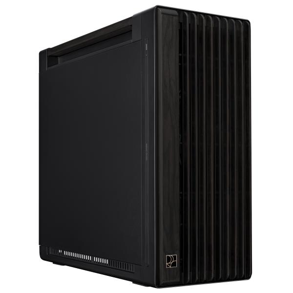 ASUS ProArt PA602 Wood Edition – Metal Panel Midi Tower Nero (Asus ProArt PA602 Wood Gaming Case, E-ATX, Front Grill, 2x 20cm Fans, PWM Fan Hub, IR Dust Indicator, USB-C 20Gps, Black)