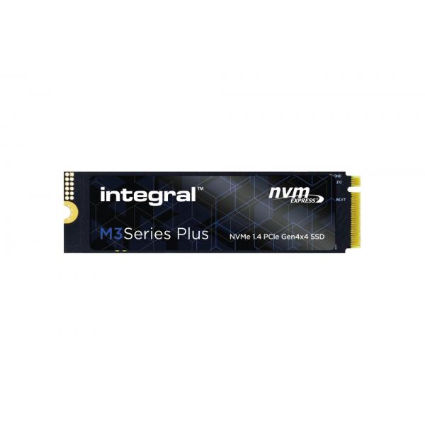 Integral WDS100T4B0E-IN drives allo stato solido 1 TB M.2 PCI Express 4.0 NVMe TLC (1TB - 1000GB SSD M.2 2280 NVME 1.4 PCIe Gen4 x4 R-5000MBs W-4500MBs IOPS R-650K W-850K TLC TBW 512 M3 PLUS INTEGRAL)