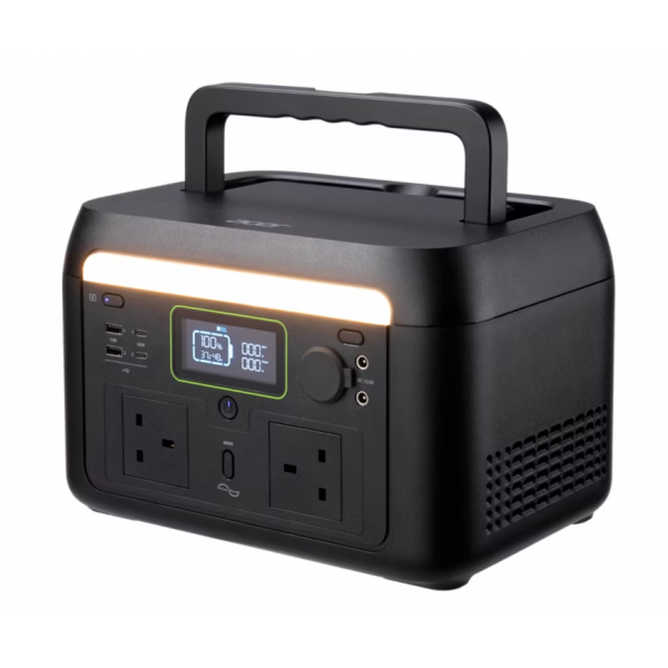 Acer APS312 stazione di alimentazione portatile 9 Litio Ferro Fosfato [LiFePo4] 600 W 7,35 kg (Acer 600W Portable Power Station Black)
