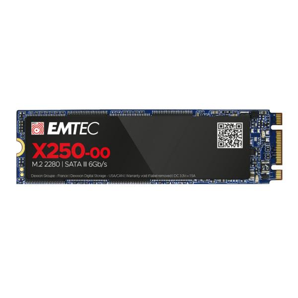 Emtec X250 2 TB M.2 Serial ATA III 3D NAND (Emtec SSD M.2 Sata X250 2TB Intern [EC)