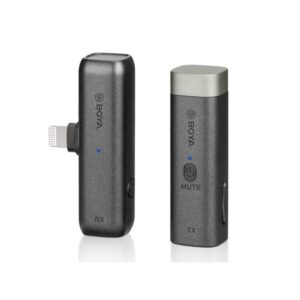 BOYA BY-WM3D microfono Grigio Microfono per videocamera digitale (BOYA BY-WM3D - tr?dl?st mikrofonsystem)