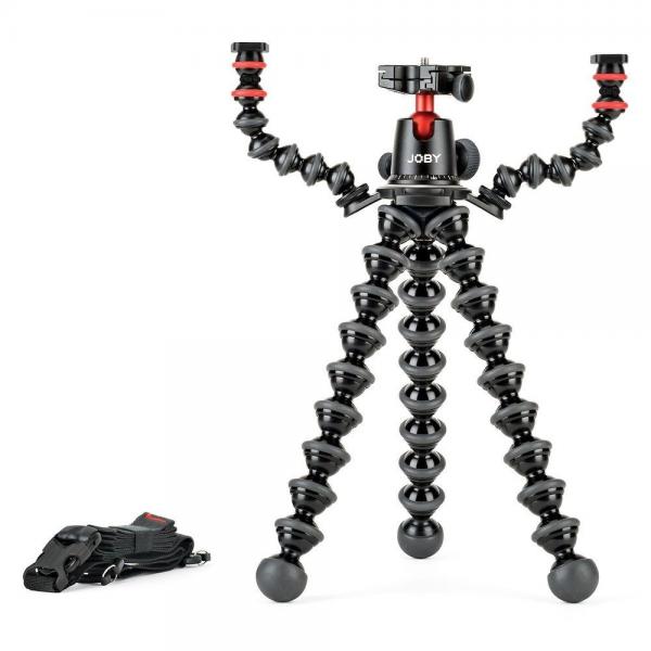 Joby GorillaPod Rig treppiede Fotocamere digitali/film 3 gamba/gambe Nero, Corallo (Joby GorillaPod Rig stativ med ben)