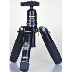 Rollei M5-Mini treppiede Fotocamere digitali/film 3 gamba/gambe Nero, Blu (Fotopro M5-Mini stativ med ben)