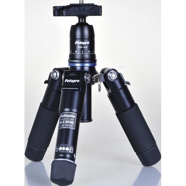 Rollei M5-Mini treppiede Fotocamere digitali/film 3 gamba/gambe Nero, Blu (Fotopro M5-Mini stativ med ben)
