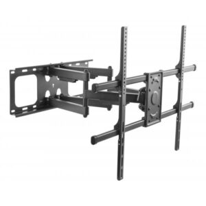 Deltaco ARM-0261 Supporto TV a parete 2,54 m [100] Nero (DELTACO Office, Heavy-duty full-motion)