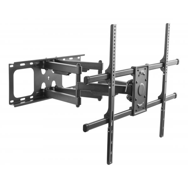 Deltaco ARM-0261 Supporto TV a parete 2,54 m [100] Nero (DELTACO Office, Heavy-duty full-motion)