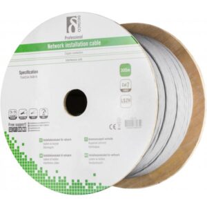 Deltaco TP-71 cavo di rete Grigio 305 m Cat7 S/FTP [S-STP] (DELTACO TP-71 - bulkkabel - 305 m - gr)