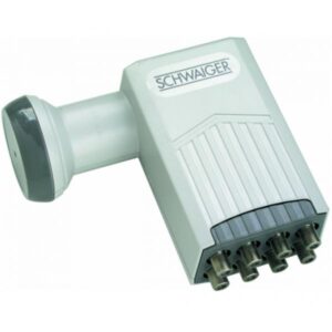 Schwaiger SPS6988 531 convertitori abbassatore di frequenza Low Noise Block [LNB] Grigio (Schwaiger SPS6988 - lav-lyd blok konve)