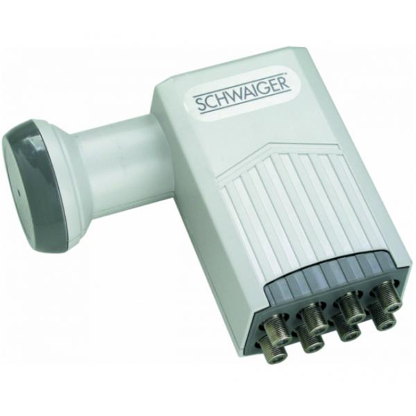 Schwaiger SPS6988 531 convertitori abbassatore di frequenza Low Noise Block [LNB] Grigio (Schwaiger SPS6988 - lav-lyd blok konve)