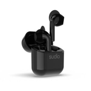 Sudio NIO Auricolare Wireless In-ear Musica e Chiamate Bluetooth Nero (Sudio Nio ?gte tr?dl?se ?retelefoner S)