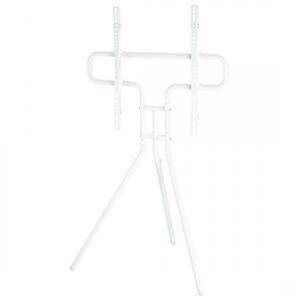 Hama 00118093 Supporto TV a parete 190,5 cm [75] Bianco (Hama TV-Stand Staffelei-Design, 191 cm)