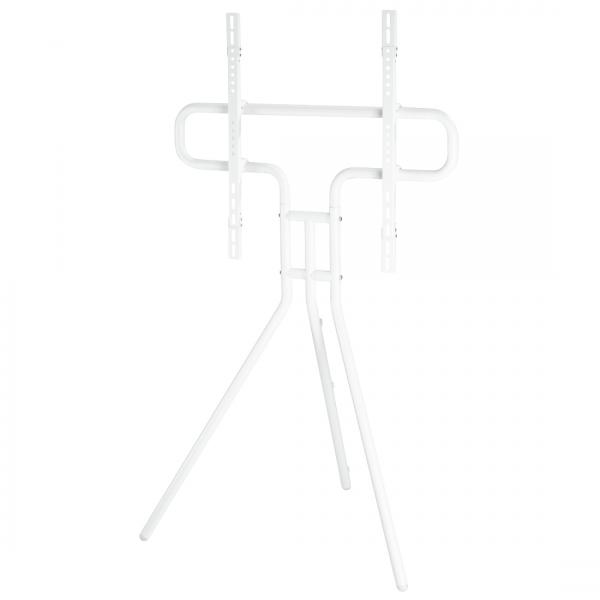 Hama 00118093 Supporto TV a parete 190,5 cm [75] Bianco (Hama TV-Stand Staffelei-Design, 191 cm)