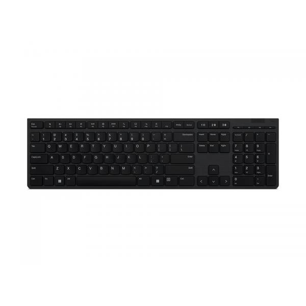 Lenovo 4Y41K04067 tastiera RF senza fili + Bluetooth Nordic Grigio (Lenovo Professional - tastatur og mus-)