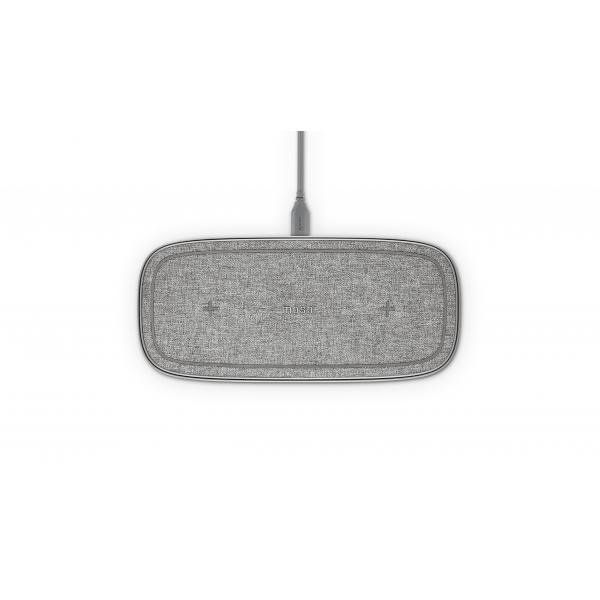 Moshi Sette Q Cuffie, Telefono cellulare, Smartphone, Orologio intelligente, Indossabili Grigio AC Carica wireless Interno (Moshi Sette Q - dual wireless charging)
