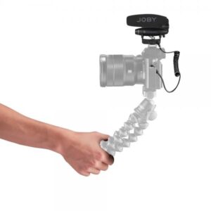 Joby JB01715-BWW microfono Nero Microfono per fotocamera digitale (JOBY Microphone Wavo Pro)