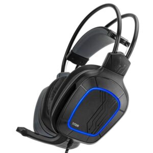 Nitho TITAN Auricolare Cablato A Padiglione Gaming Nero (Nitho TITAN Headset Ledningsf?rt Spil)