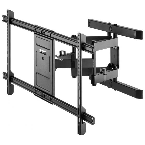 Goobay 49746 Supporto TV a parete 2,54 m [100] Nero (Goobay Pro Fullmotion XL beslag - full)
