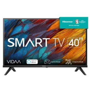 Hisense 40A4K TV 101,6 cm [40] Full HD Smart TV Wi-Fi Nero 200 cd/m² (Hisense 40A4K)
