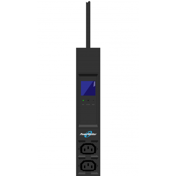 PowerWalker 10133028 unità di distribuzione dell'energia [PDU] 24 presa[e] AC 0U Nero (Bluewalker PDU Powerwalker PHL22 20xC)