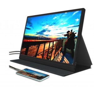 Denver PMO-15601 TV e monitor portatile Nero 39,6 cm [15.6] LED 1920 x 1080 Pixel (Denver PMO-15601)