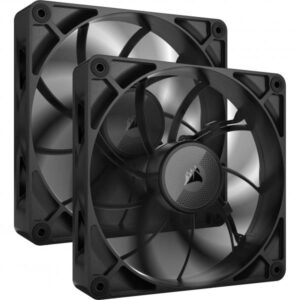 Corsair iCUE LINK RX140 MAX Case per computer Ventilatore 14 cm Nero 2 pz (CORSAIR iCUE Link RX140 MAX Starter Ki)
