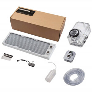 Phanteks EZ-Fit 360 Soft-Kit Processore Kit di raffreddamento a liquido Nero, Trasparente 5 pz (Phanteks Glacier EZ-Fit 360 SOFT-KIT,)