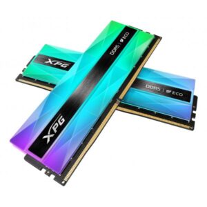 ADATA XPG Lancer Neon RGB 32GB Kit [2 x 16GB], DDR5, 6000MHz, CL30, 1.35V, ECC, PMIC, XMP 3.0, AMD EXPO, DIMM Memory