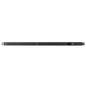 Vertiv PowerGo EP0G90A0 unità di distribuzione dell'energia [PDU] 24 presa[e] AC 1U Nero (POWERGO RACK PDU BASIC 0U 32A - 220V IEC60309X3M C13X20+C19X4 BR)