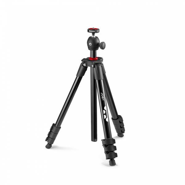 Joby Compact Light Kit treppiede Fotocamere digitali/film 3 gamba/gambe Nero (Joby Compact Light Kit)