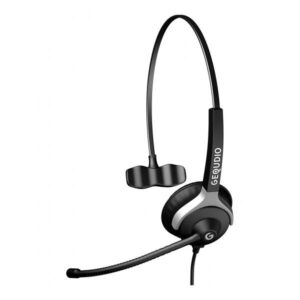 GEQUDIO WA9005 cuffia e auricolare Cablato A Padiglione Ufficio Nero (GEQUDIO WA9005 hovedtelefoner/headset)