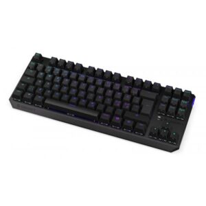 ENDORFY Thock Wireless tastiera Gaming USB + RF Wireless + Bluetooth Nordic Nero (Endorfy Thock TKL Wireless Nordic, RED)