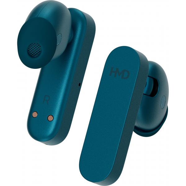 HMD Amped Buds Auricolare Wireless In-ear Chiamate/Musica/Sport/Tutti i giorni Bluetooth Ciano (HMD Amped Buds Cyan)