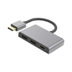 Cablenet 24-0313 ripartitore video DisplayPort 1x HDMI + 2x DisplayPort (CNL 3W DP Splitter 2xDP 1xHDMI)