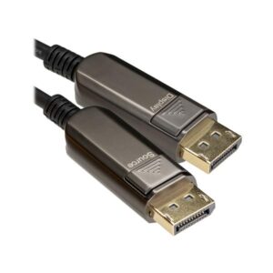 Cablenet 32-3730 cavo DisplayPort 10 m Nero, Bronzo (CNL 10M DP 1.4 M-M AOC Ls Bk)