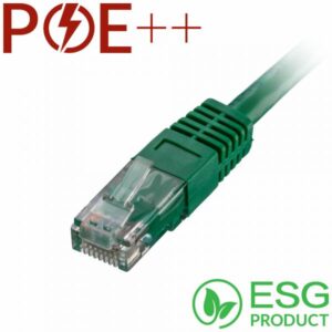 Cablenet 60-3003B cavo di rete Verde 0,3 m Cat6 U/UTP [UTP] (CNL 100PK 0.3M C6 Gn UTP PVC 24AWG FMB)