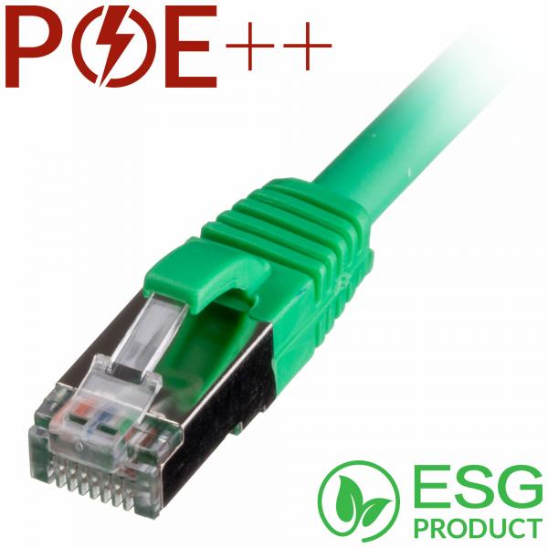 Cablenet 65-3010B cavo di rete Verde 1 m Cat6a S/FTP [S-STP] (CNL 100PK 1M C6a Gn SFTP Ls 26AWG SB)