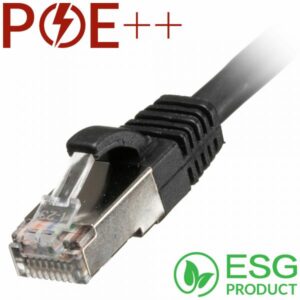 Cablenet 65-6010B cavo di rete Nero 1 m Cat6a S/FTP [S-STP] (CNL 100PK 1M C6a Bk SFTP Ls 26AWG SB)