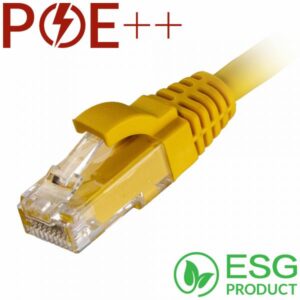 Cablenet L60-5020B cavo di rete Giallo 2 m Cat6 U/UTP [UTP] (CNL 100PK 2M C6 Yw UTP Ls 24AWG SB)