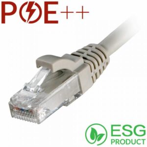 Cablenet L60-1003B cavo di rete Grigio 0,3 m Cat6 U/UTP [UTP] (CNL 100PK 0.3M C6 Gy UTP Ls 24AWG SB)