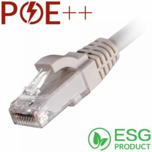 Cablenet L60-8005B cavo di rete Bianco 0,5 m Cat6 U/UTP [UTP] (CNL 100PK 0.5M C6 Wh UTP Ls 24AWG SB)