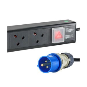 Cablenet PDU12V16A unità di distribuzione dell'energia [PDU] 12 presa[e] AC 0U Nero (CNL 12W UK PDU Vert 16A Comm 3m)