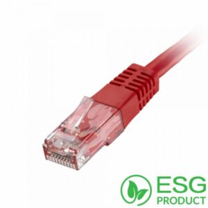 Cablenet 67-2005B cavo di rete Rosso 0,5 m Cat5e U/UTP [UTP] (CNL 100PK 0.5M C5e Rd UTP PVC 24AWG FMB)