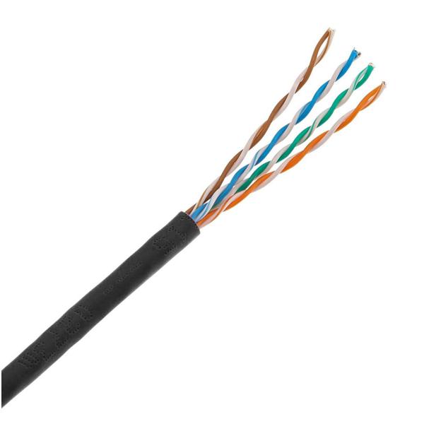 Cablenet XX5E0008 cavo di rete Nero 305 m Cat5e U/UTP [UTP] (CNL C5e Bk UTP XXt 24AWG Sld 305m)