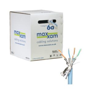 Cablenet XX6A0005 cavo di rete Blu 305 m Cat6a F/FTP [FFTP] (CNL C6A Ice FFTP Ls 23AWG Sld Dca 305m)