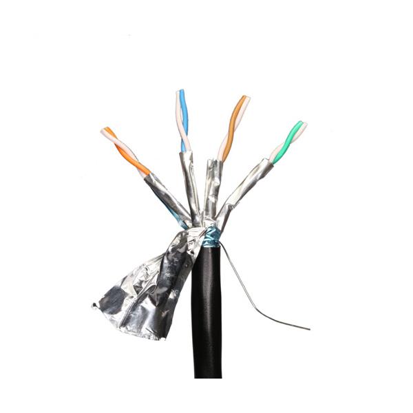 Cablenet XX6A0006 cavo di rete Nero 305 m Cat6a F/FTP [FFTP] (CNL C6a FFTP XXt 23AWG Sld Ext Bk 305m)