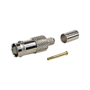 Cablenet BNC8-58 cavo di collegamento BNC Metallico (100PK BNC CRIMP RG58 TURNED)
