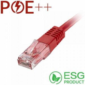 Cablenet 60-2005B cavo di rete Rosso 0,5 m Cat6 U/UTP [UTP] (CNL 100PK 0.5M C6 Rd UTP PVC 24AWG FMB)